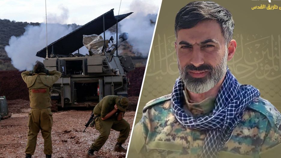 Po lewej: izraelscy żołnierze atakujący Liban / Po prawej: Abbas Raad, syn Mohameda Raada