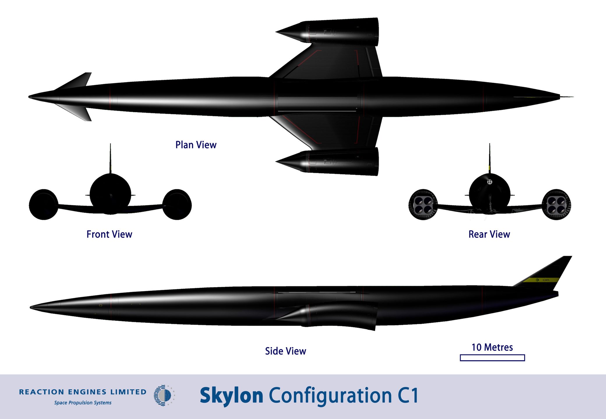 Prom Skylon ma mieć nowatorskie silniki Sabre 3