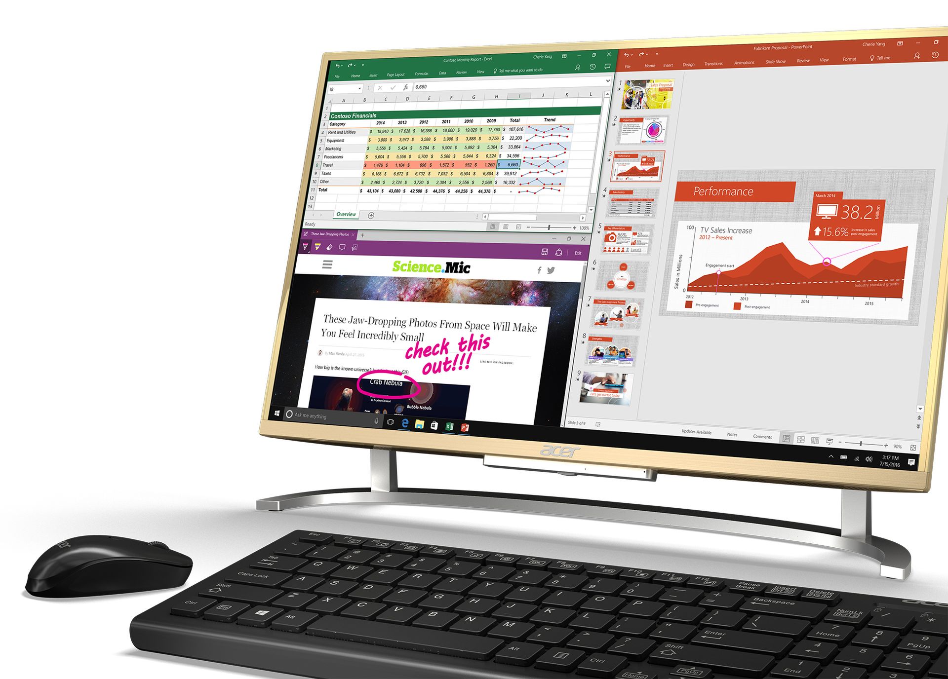 Acer Aspire C: budżetowe komputery AiO o wyjątkowo atrakcyjnym wzornictwie 2