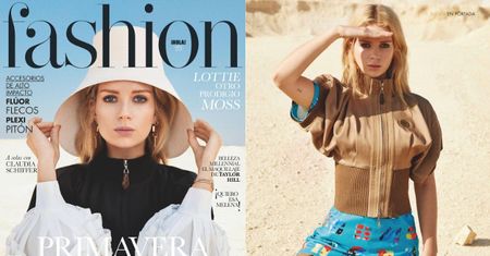 Siostra Kate Moss hasa po pustyni w sesji dla hiszpańskiego magazynu