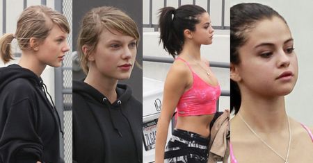 Taylor Swift i Selena Gomez WYCHODZĄ Z SIŁOWNI. Zobaczcie, jak wyglądają bez makijażu