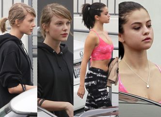 Taylor Swift i Selena Gomez WYCHODZĄ Z SIŁOWNI. Zobaczcie, jak wyglądają bez makijażu