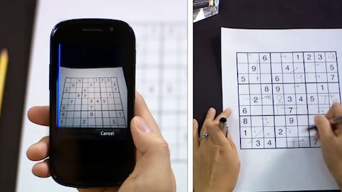 Google Goggles rozwiązuje sudoku! [wideo] 1
