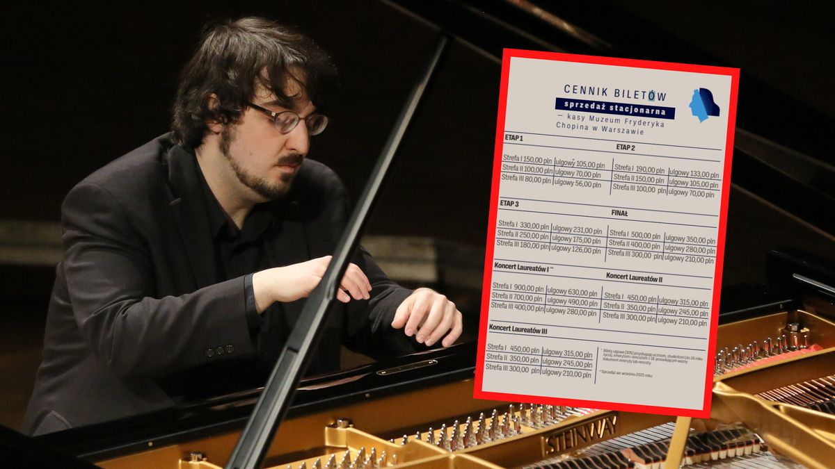 Znamy ceny biletów na XIX Międzynarodowy Konkurs Pianistyczny