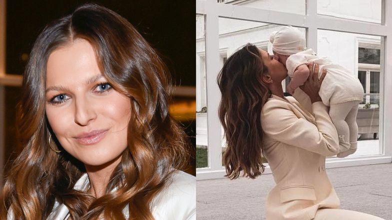 Anna Lewandowska została matką chrzestną