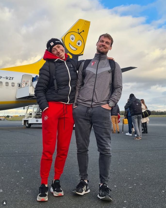 Klaudia Zwolińska i Grzegorz Hedwig