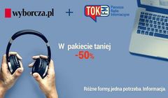 Wspólna oferta cyfrowa premium dla czytelników "Gazety Wyborczej" i słuchaczy Radia TOK FM