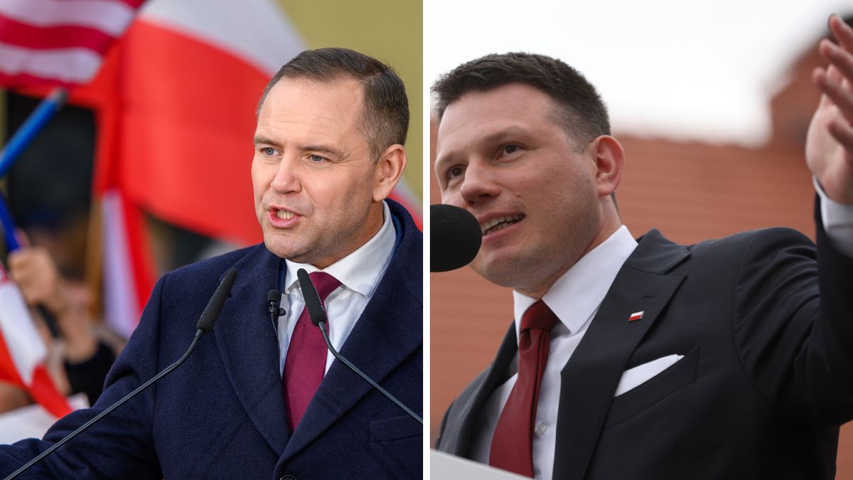 Karol Nawrocki i Sławomir Mentzen