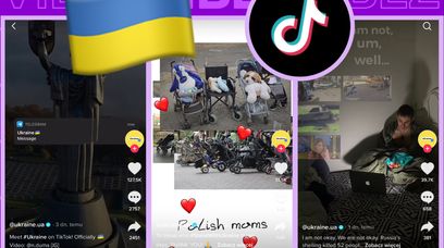 TikTok: powstało oficjalne konto UKRAINY. Kraj nawet tam walczy z dezinformacją