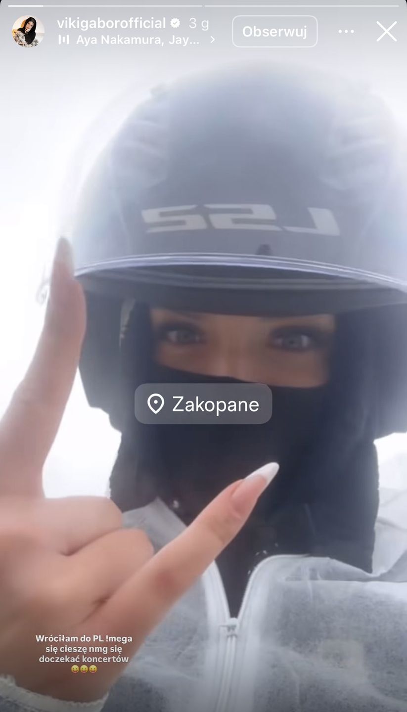 Viki Gabor relacjonuje wypad z ukochanym 