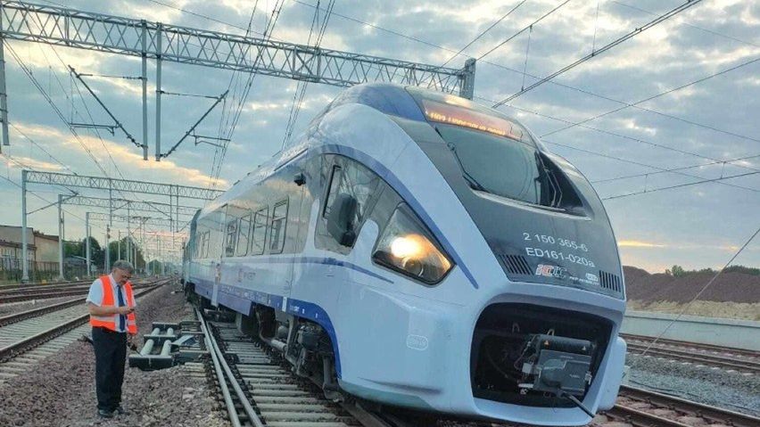 Pociąg wykoleił się niedługo po rozpoczęciu kursu 