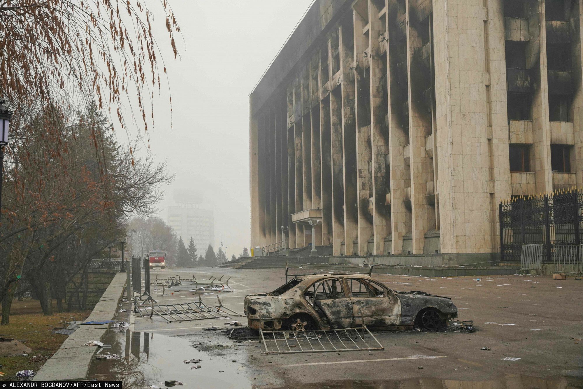 7 stycznia 2022 r., Ałmaty po protestach
