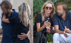 Zakochana Agnieszka Woźniak-Starak tuli się do NOWEGO PARTNERA podczas randki na mieście (ZDJĘCIA)