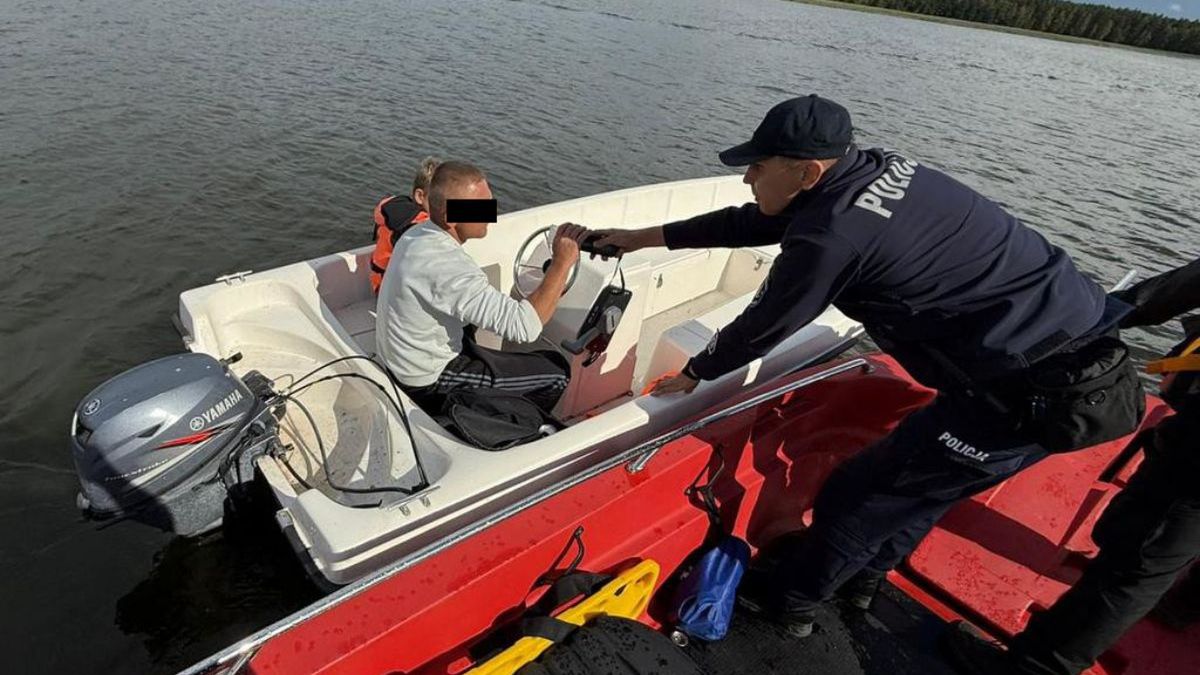 Pijany sternik motorówki zatrzymany na Zalewie Koronowskim