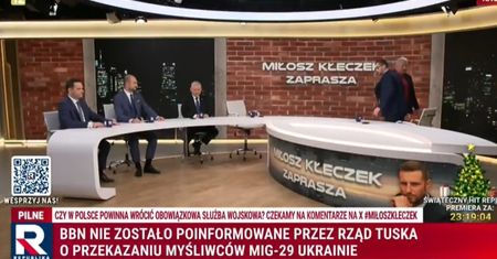 Awantura w TV Republika. "Młody człowieku, nie drzyj się!"
