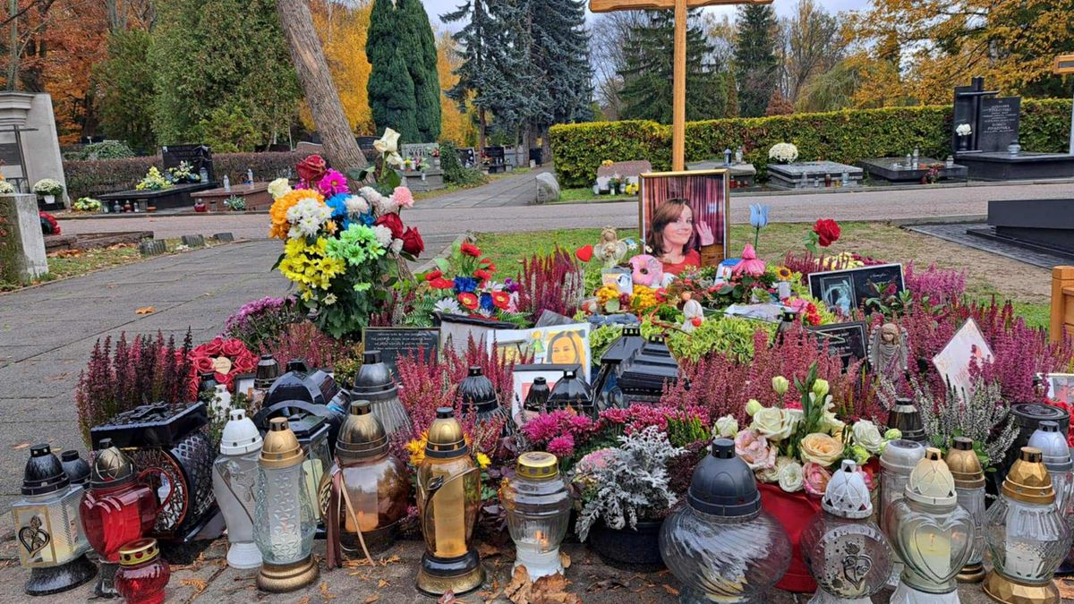 Tak wygląda grób Kołaczkowskiej