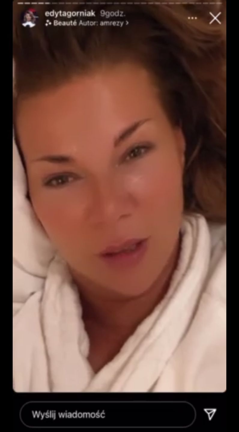 Zapłakana Edyta Górniak