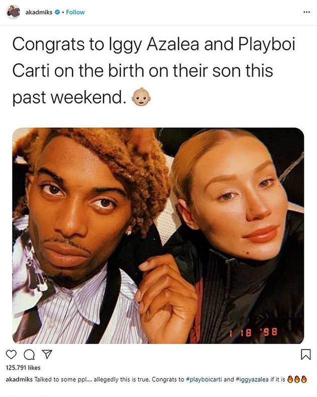Iggy Azalea, Playboi Carti