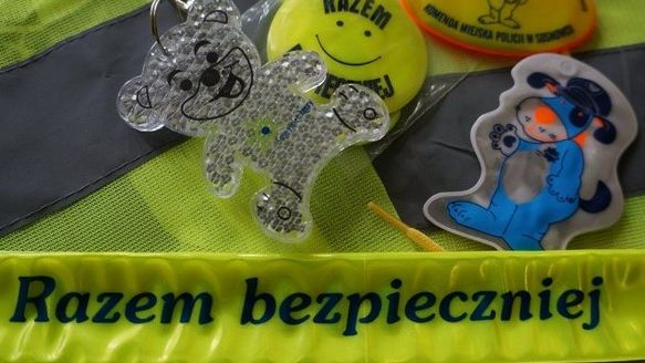 kolorowe odblaski