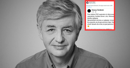 Tomasz Świderek nie żyje. Jego ostatni wpis daje do myślenia