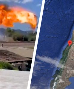 Potężne kule ognia. Samolot runął na ruchliwą ulicę