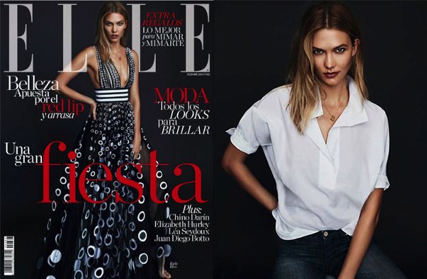 Karlie Kloss pozuje dla "Elle"