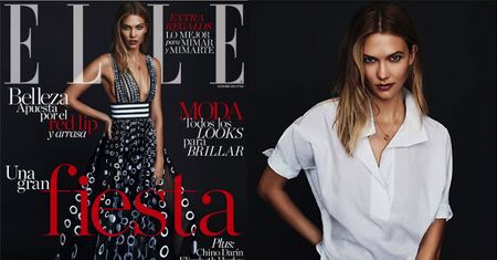 Karlie Kloss pozuje dla "Elle"
