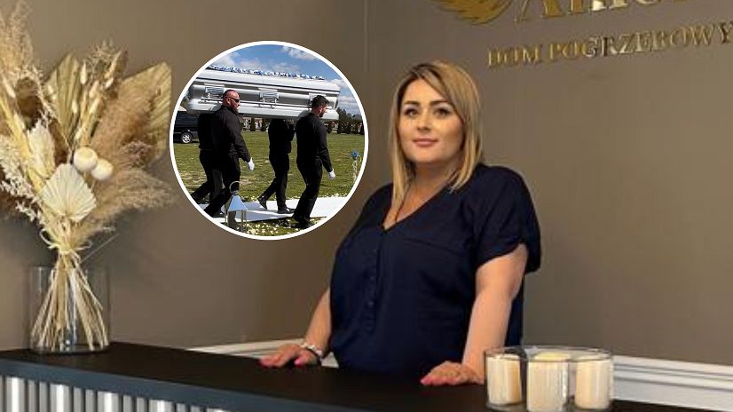 Agnieszka Beczek pracuje w domu pogrzebowym jako menedżer i tanatokosmetolog