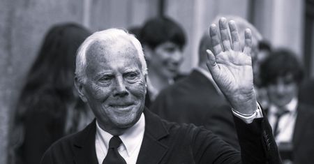 Włoskie media nazywają go królem. Tak żegnają Giorgio Armaniego