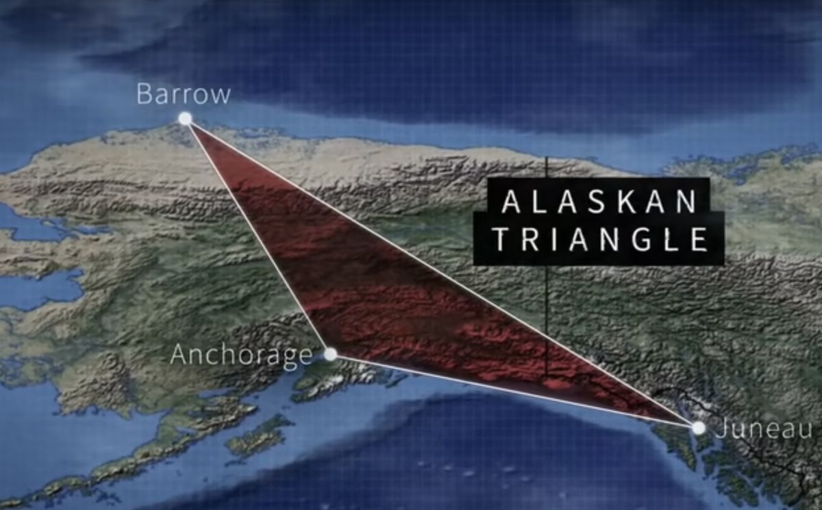 Trójkąt Alaski jest jeszcze bardziej tajemniczy niż trójkąt bermudzki 