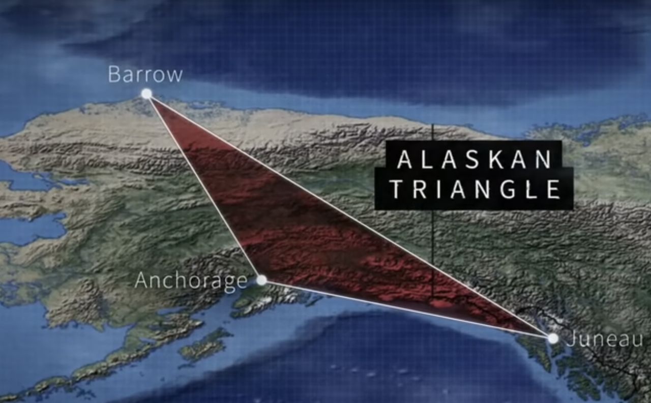 The Alaska Triangle is even more mysterious than the Bermuda Triangle.