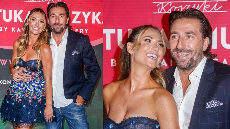 Tomasz Iwan debiutuje na ściance z była dziewczyną Przemysława Salety