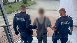 Żagań: Wyrwał pieniądze z kasy w markecie i groził gazem ekspedientce