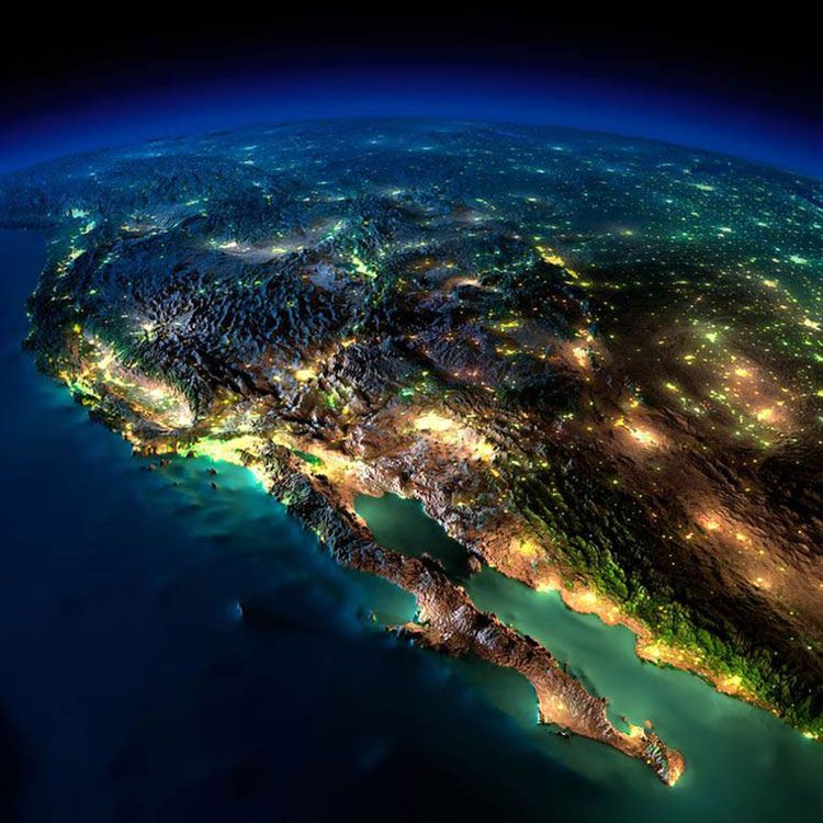 Fantastyczne nocne zdjęcia Ziemi na nowych, pełnych głębi zdjęciach NASA 10