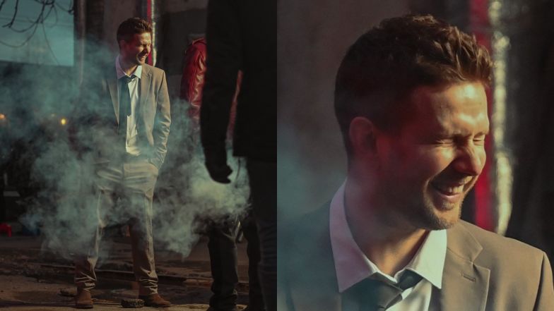 Antek Królikowski na planie filmowym