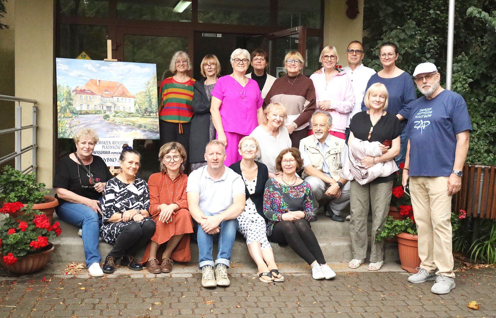 Plener malarski Związku Artystów Plastyków w Grzybnie