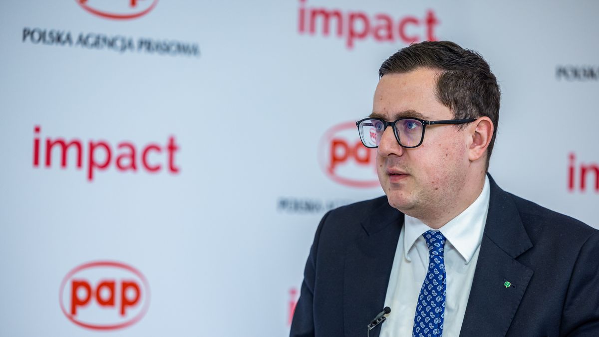 Minister energii Miłosz Motyka
