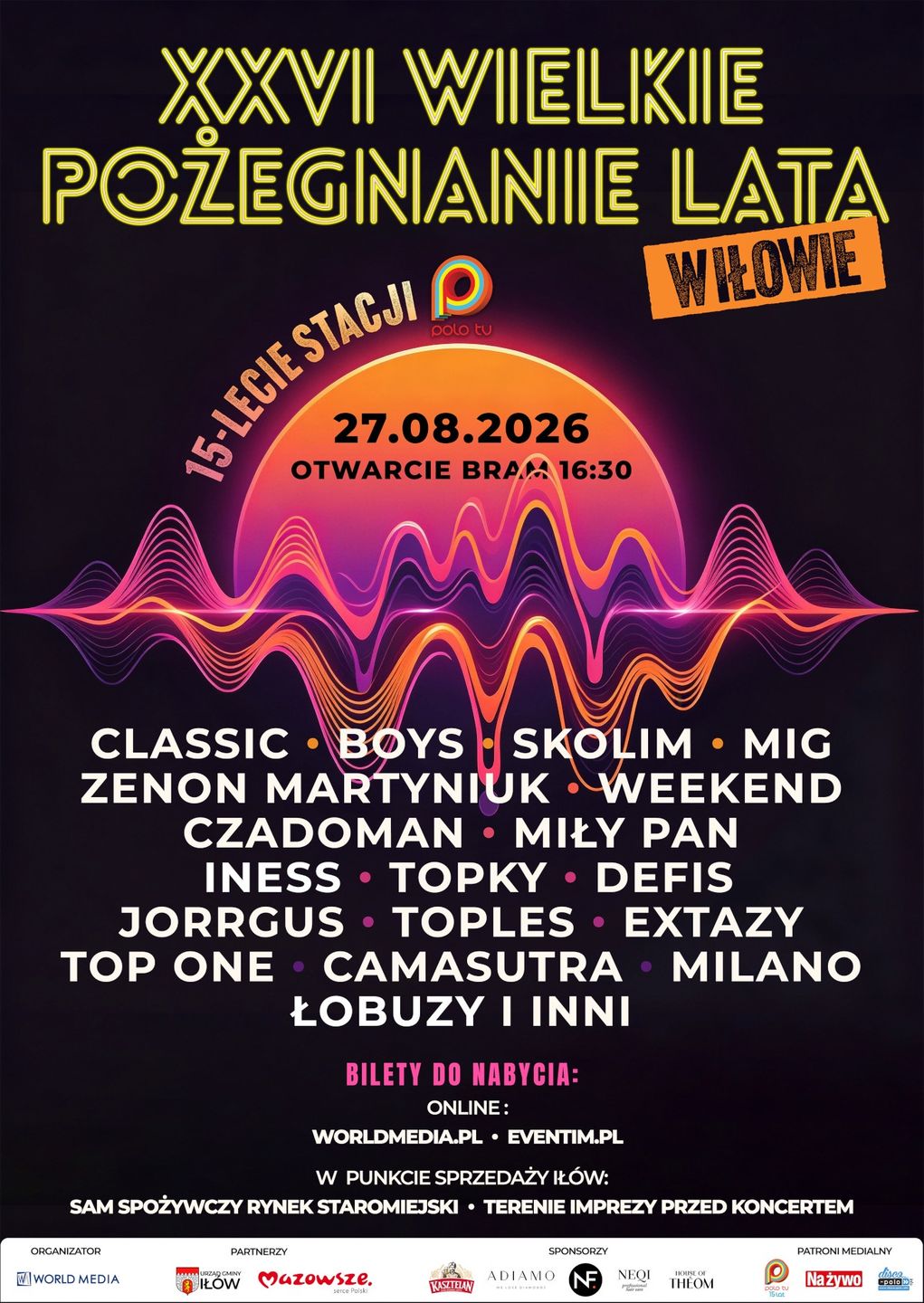 27. Wielkie Pożegnanie Lata w Iłowie!