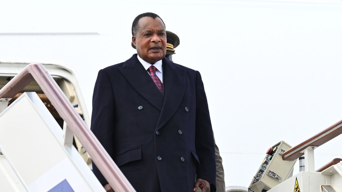 Denis Sassou Nguesso, prezydent Republiki Konga przyleciał do Moskwy 