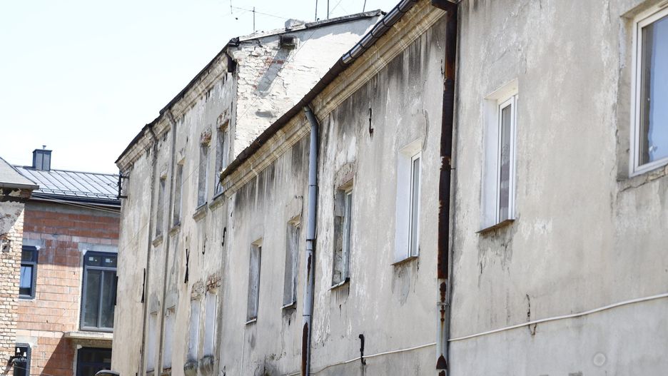 Zawalenie budynku w Częstochowie