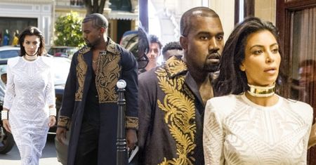 Kim i Kanye w "królewskiej" stylizacji! (ZDJĘCIA)
