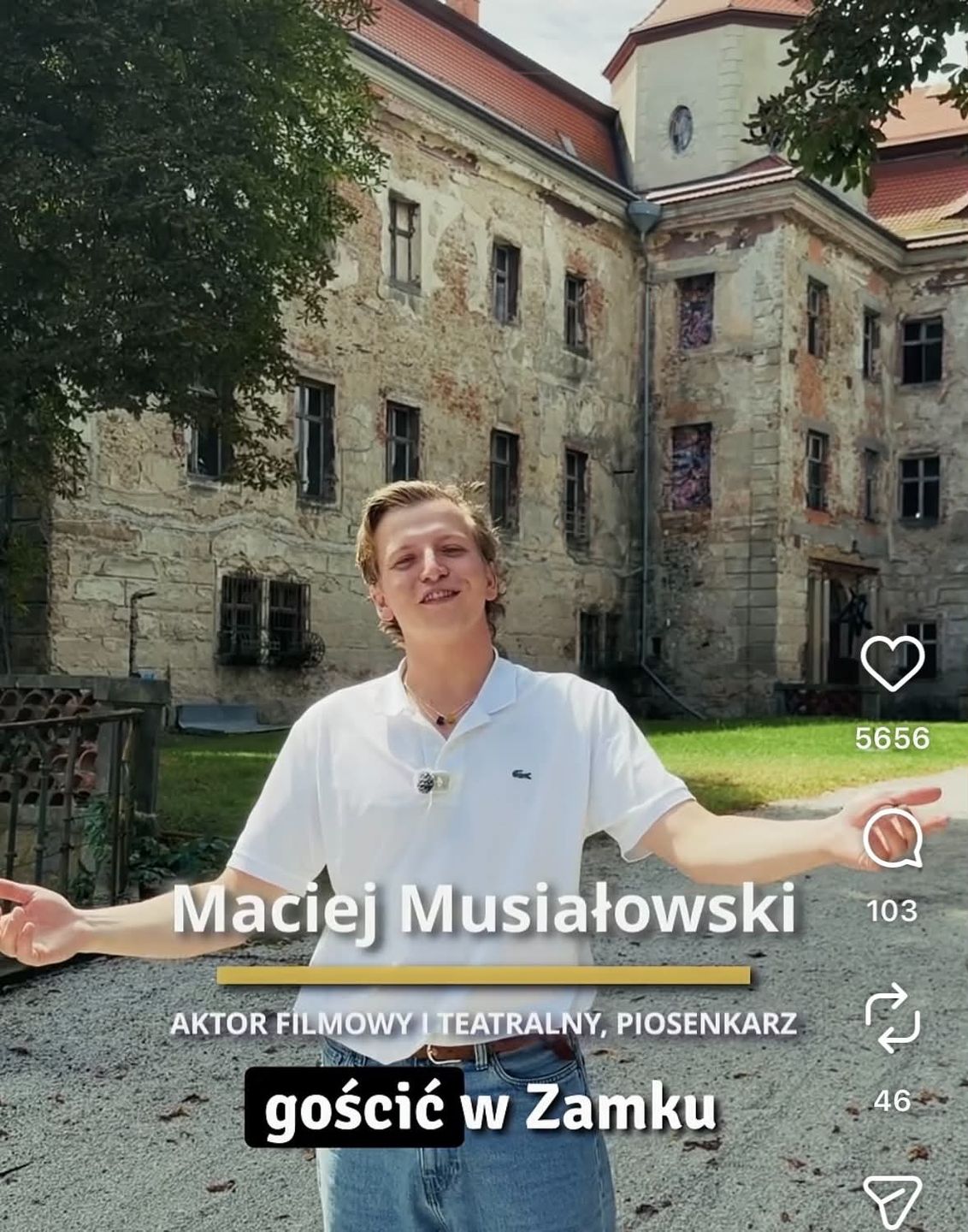 Zamek Macieja Musiałowskiego w Domanicach