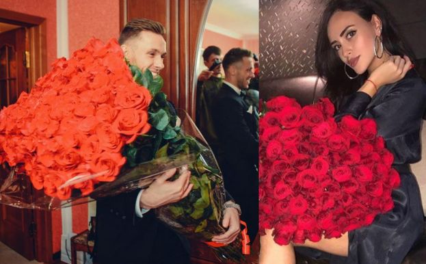 Rybus traktuje żonę jak księżniczkę. Obdarował ją gigantycznym bukietem róż (FOTO)