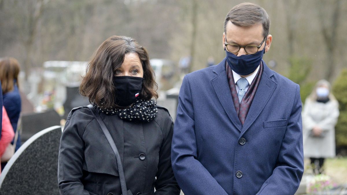 Mateusz i Iwona Morawieccy 