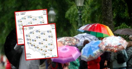 Prognoza pogody. Pochmurnie i deszczowo