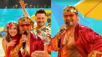 Aktor "Rancza" rozbił bank w preselekcjach do Eurowizji. Wskoczył w koronę oraz klapki ze skarpetami