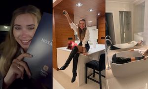 Sandra Kubicka kupiła nowe mieszkanie! Pokazała akt notarialny i zalała się łzami: "Bez BOGATEGO MĘŻA" (ZDJĘCIA)