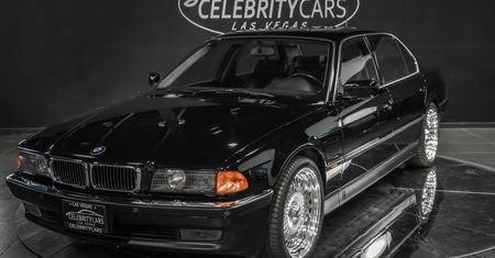 BMW 750iL, w którym postrzelono 2Paca, wystawione na sprzedaż. Za jego równowartość, możesz kupić 12 nowych "siódemek"