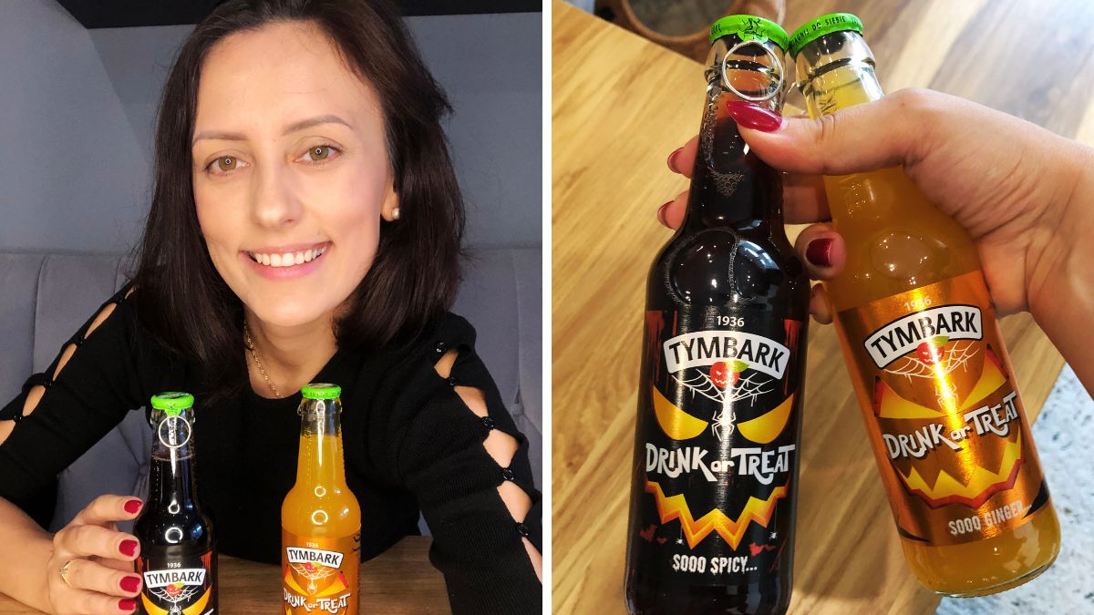 Marka Tymbark wypuściła nowe smaki napojów z okazji Halloween