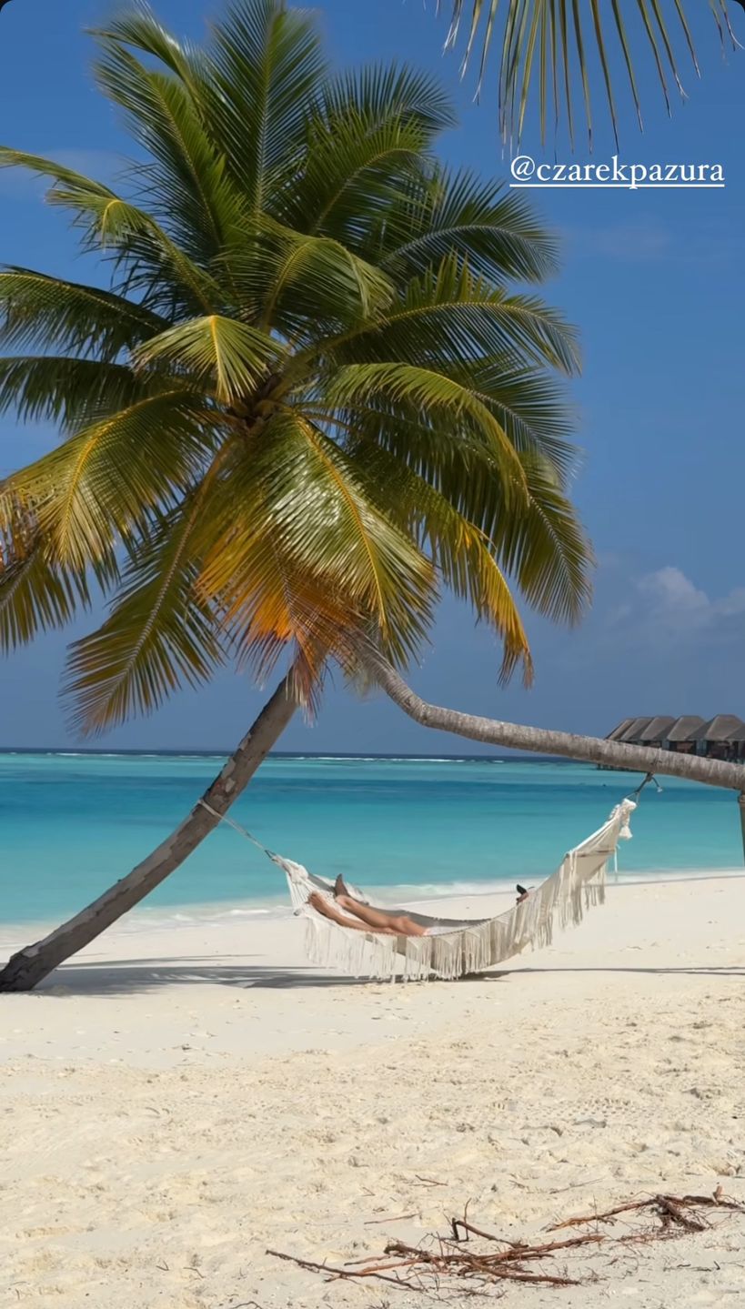 Edyta pazura relacjonuje rajskie wczasy na Malediwach